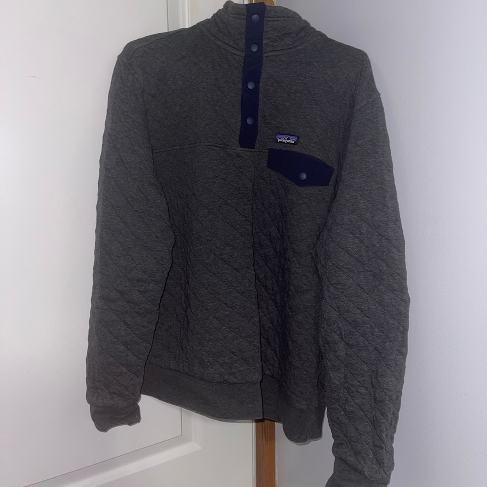 Men’s Organic Cotton Quilt Snap-T Pullover